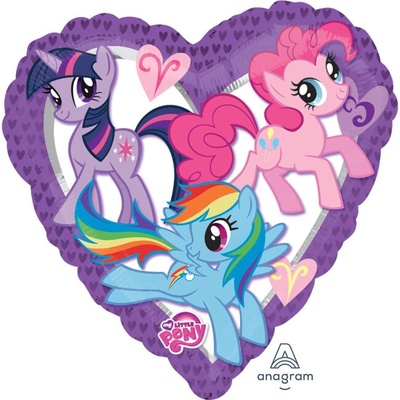 My Little Pony srdce Balónek 45 cm