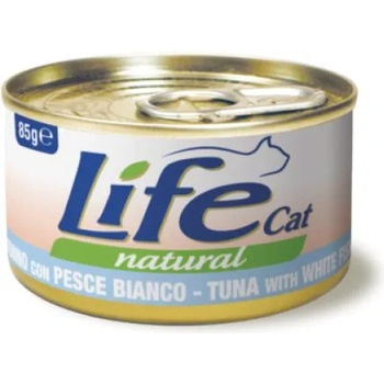 Life Pet Care Life Cat Natural Tuna & White fish - с риба тон и бяла риба 85 гр