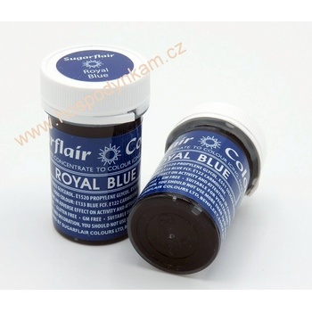 Sugarflair Gelová barva Royal blue 25 g