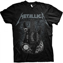 Metallica Hammett Ouija Guitar, černé tričko / unisex
