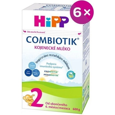 HiPP 2 BIO Combiotik 6 x 600 g