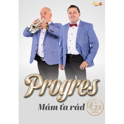 PROGRES - MÁM ŤA RÁD UŽ 25 ROKOV CDDVD