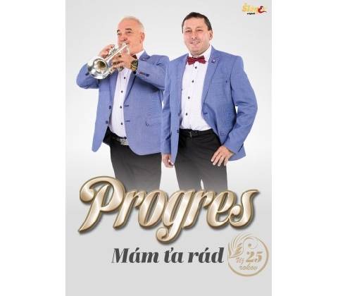 PROGRES - MÁM ŤA RÁD UŽ 25 ROKOV CDDVD
