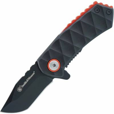 Spyderco Smith&Wesson Zavírací nůž 24/7 8Cr13MoV s klipem