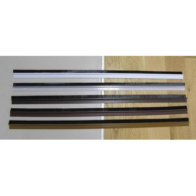 Kartáčové dveřní těsnění samolepící bílé 1m – Zboží Dáma