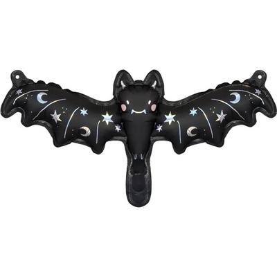 PartyDeco Балон от фолио Прилеп 40, 5 x 13 см