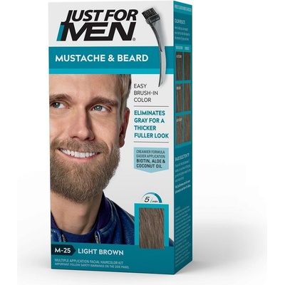 Just For Men Moustache & Beard M25 Light Brown
