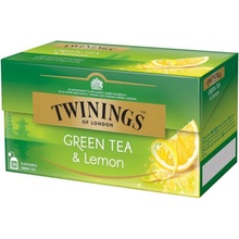 TWININGS Green Tea & Lemon zelený čaj 25 x 1,6 g