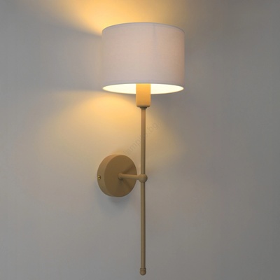 BELIS Настенна лампа MADELA 1xE14/40W/230V бяла/бежова (BE0958)