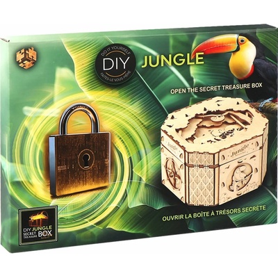 Huzzle Secret box DIY - Jungle