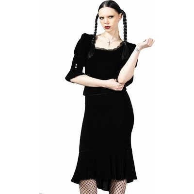 KILLSTAR дамска пола KILLSTAR - Drusilla миди - Черен - KSRA008306