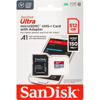 SanDisk SDXC UHS-I U1 2GB SDSQUAC-512G-GN6MA