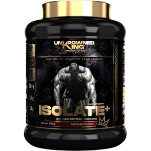 UnKrowned King Isolate+ Protein | with Whey Isolate, Egg Protein & Creatine [1800 грама] Шоколад