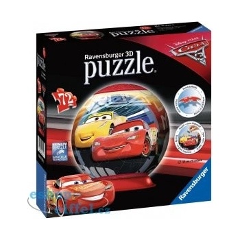 Ravensburger 3D Puzzleball Auta 3 72 ks