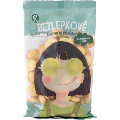 Ravita Kukuričné piškóty bezgluténové 120 g