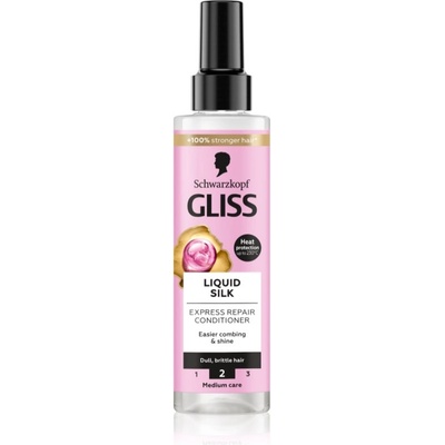 Schwarzkopf Gliss Liquid Silk балсам без отмиване за подсилване и блясък на косата 200ml