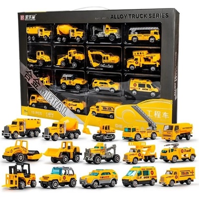 CAB Toys Engineering Car sada 15ks CABT074