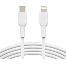 Belkin CAA003BT1MWH Lightning, USB C, samec, samec, 1m, bílý