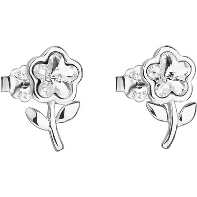 Pavona pecka s krystaly Swarovski bílá kytička 31256.1