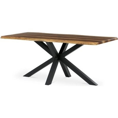 Autronic Twist HT-F4618OLW Jídelní stůl 180 x 90 x 75 cm staré dřevo