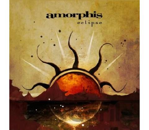 ECLIPSE - ORANGE-BLACK MARBLED LP