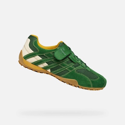 Geox Snake Original zelená krémová žltá
