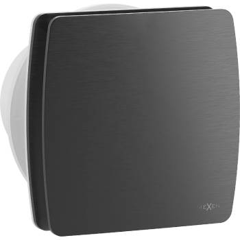 Mexen AXS 100 вентилатор за баня с таймер, черен - W9601-100T-70 (W9601-100T-70)