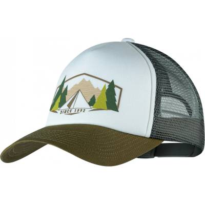 Buff Шапка с козирка Buff Trucker Cap - Darryl White - размер One Size (204-4715-2311)