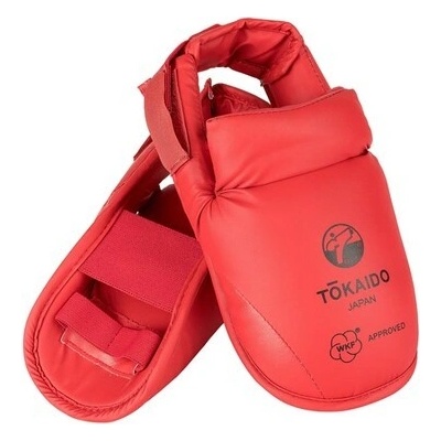 Tokaido chrániče priehlavkov WKF červené