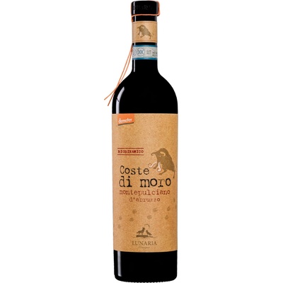 Lunaria Coste Di Moro Montepulciano D’Abruzzo DOP červené 14% 0,75 l (čistá fľaša)