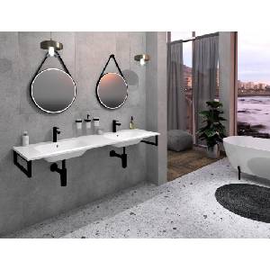 SAPHO Areca Double 181x51,5 cm white (AC181)
