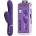 Pretty Love Mariana Twinkled Tenderness 4in1 Thumping & Nodding & Rolling Rabbit Vibrator Purple