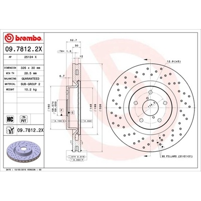 BREMBO 09.7812.2X