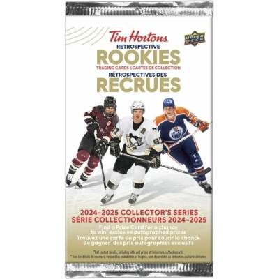 Upper Deck 2024-25 Tim Hortons Retrospective Rookies Hockey Hobby Balíček