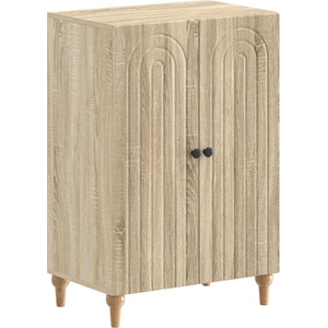 vidaXL Шкаф за обувки ALKMAAR 59, 5 x 39, 5 x 90 см Инженерна дървесина (896207)