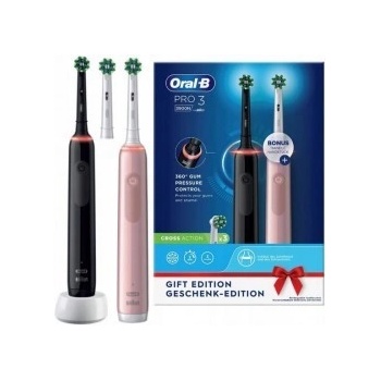 Oral-B Pro 3 3900 Duo Black & Pink