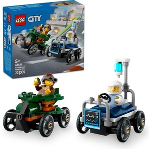 LEGO® City - Airplane vs. Hospital Bed Race Car Pack (60459)