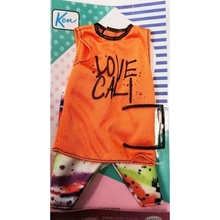 Mattel GWF03-GRC77 Barbie oblečenie na Kena oranžové