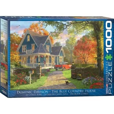 EUROGRAPHICS - Puzzle Davison: The blue country house - 1 000 piese