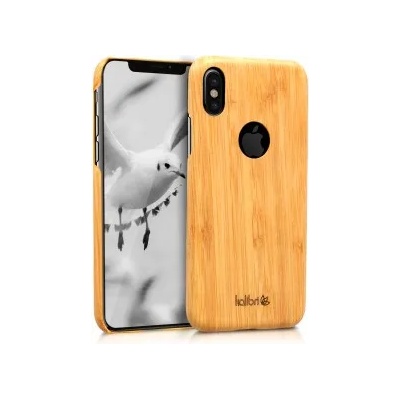 kalibri Калъф за Apple iPhone X - светлокафяв