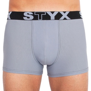 Styx Мъжки боксерки Styx спортна гума светлосиви Styx | Siv | МЪЖЕ | L