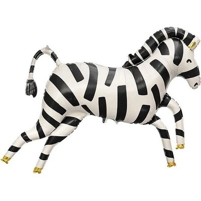 Party Deco FB121 Fóliový balón Zebra 115x85 cm