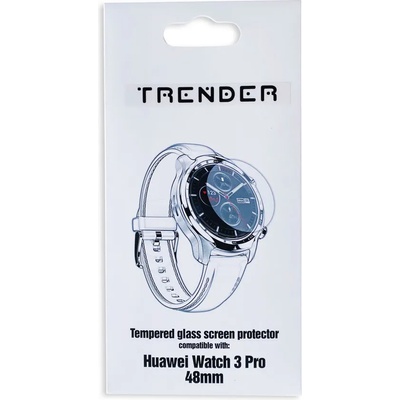 Trender Стъклен протектор Trender - Huawei Watch 3 Pro, 48 mm (TR-PRO-HW3P-48)