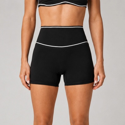 Fabletics No-Seam Pureluxe Tlc Short dámské sportovní šortky černá