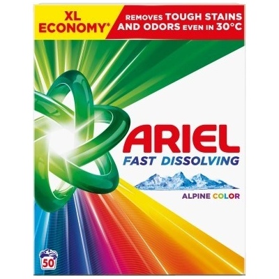 Ariel Color Prací prášek na barevné prádlo 50 PD