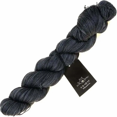 Schoppel Wolle 6 karat Shadow 2379 Seidenschwarz