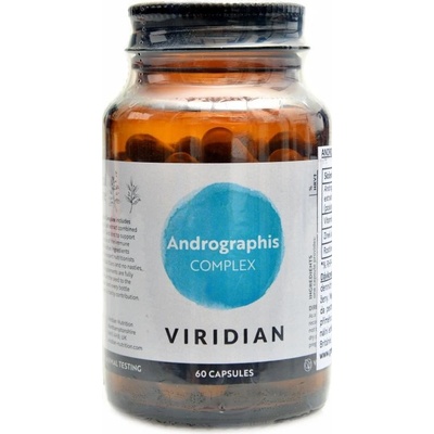 Viridian Andrographis Complex 60 kapslí