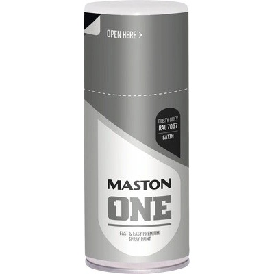 Maston one lak v spreji Satin RAL7037 150 ml prachovo šedý