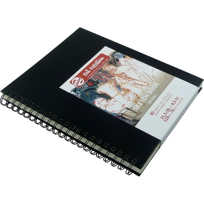 Talens Art Creation Sketchbook v pevnej krúžkovej väzbe 21,5 x 28 cm 110g 80 listov