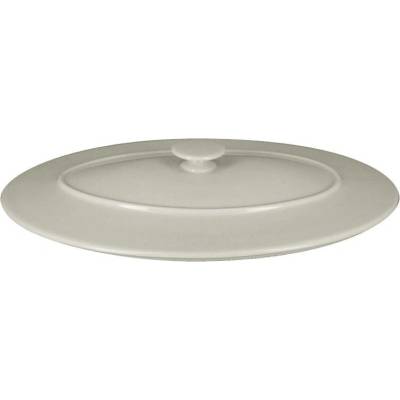 RAK Porcelain Chef’s Fusion poklice oválná 37,2 x 25 cm bílá
